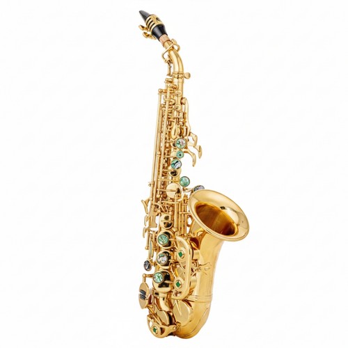 Curved saxophone glossy - curved,
